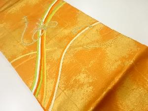 組紐模様刺繍名古屋帯